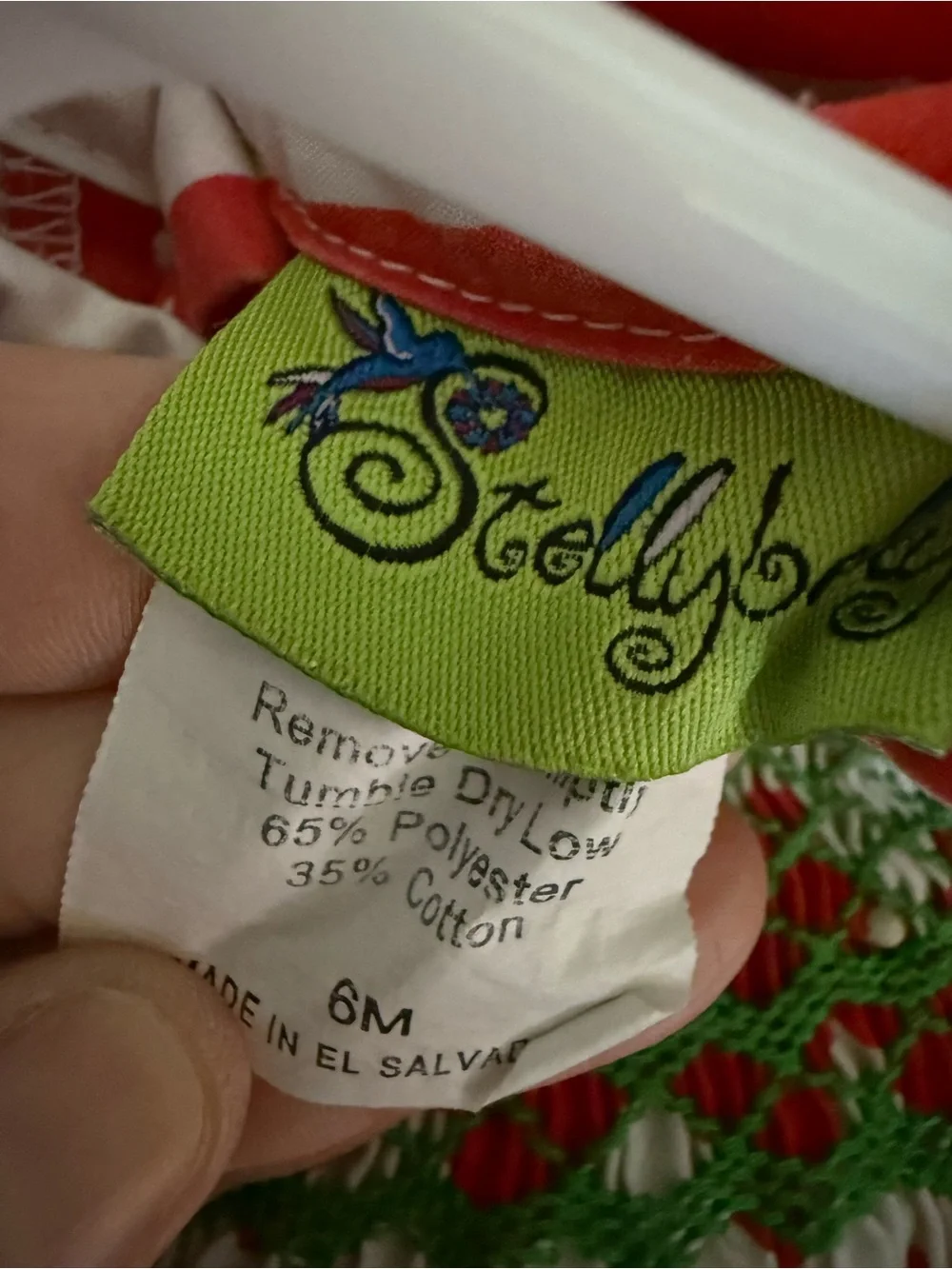 Stelly Belly Smocked Bubble Romper